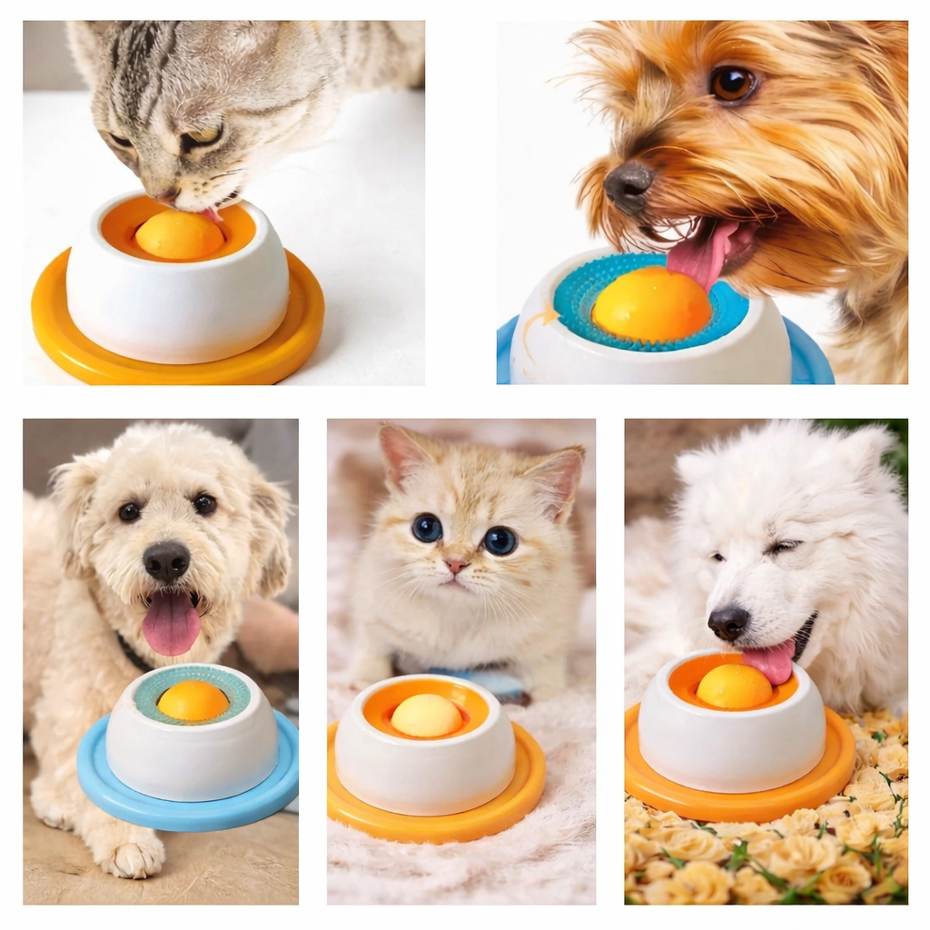 Lugnande Lick Mat för Hund & Katt